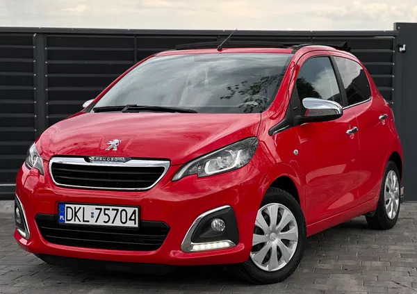 peugeot 108 Peugeot 108 cena 31900 przebieg: 103000, rok produkcji 2015 z Wrocław